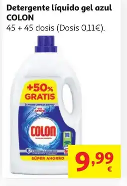 Alcampo COLON Detergente líquido gel azul oferta