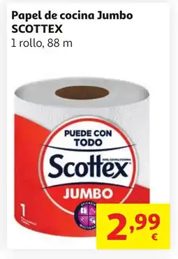 Alcampo SCOTTEX Papel de cocina Jumbo oferta