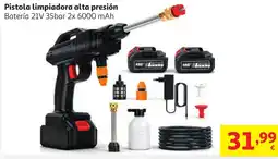 Alcampo Pistola limpiadora alta presión oferta