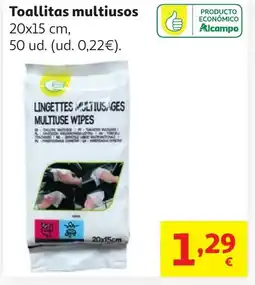 Alcampo Toallitas multiusos oferta