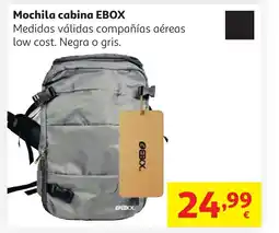 Alcampo EBOX Mochila cabina oferta