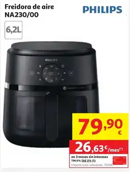 Alcampo PHILIPS Freidora de aire NA230/00 oferta