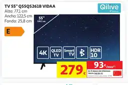 Alcampo QILIVE Tv 55" q55qs261b vidaa oferta