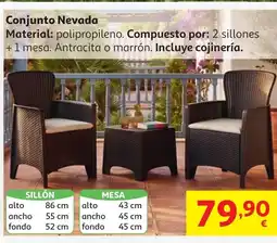 Alcampo Conjunto Nevada oferta