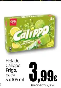 Unide Supermercados FRIGO Helado Calippo oferta
