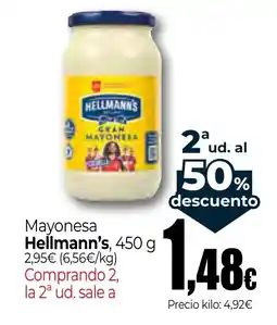 Unide Supermercados HELLMANN'S Mayonesa oferta