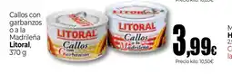 Unide Supermercados LITORAL Callos con garbanzos o a la Madrileña oferta