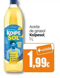 Unide Supermercados KOIPESOL Aceite de girasol oferta