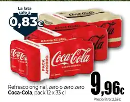 Unide Supermercados COCA-COLA Refresco original, zero o zero zero oferta