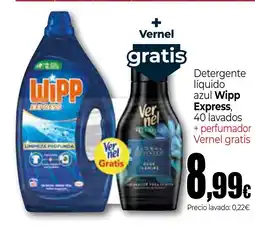 Unide Supermercados WIPP EXPRESS Detergente líquido azul oferta