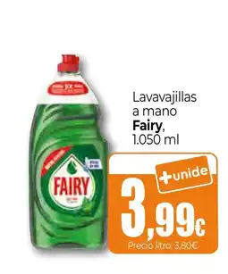 Unide Supermercados FAIRY Lavavajillas a mano oferta