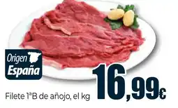 Unide Supermercados Filete 1ªB de añojo oferta
