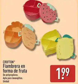 ALDI CROFTON Fiambrera en forma de fruta oferta