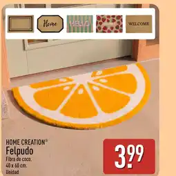 ALDI HOME CREATION Felpudo oferta