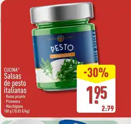 ALDI CUCINA Salsas de pesto italianas oferta