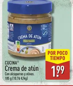 ALDI CUCINA Crema de atún oferta