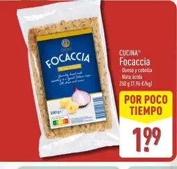 ALDI CUCINA Focaccia oferta