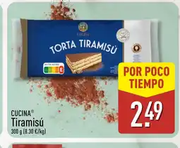 ALDI CUCINA Tiramisú oferta