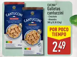 ALDI CUCINA Galletas cantuccini oferta