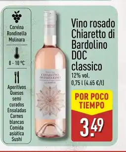 ALDI Vino rosado Chiaretto di Bardolino DOC classico oferta