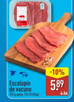ALDI Escalopín de vacuno oferta