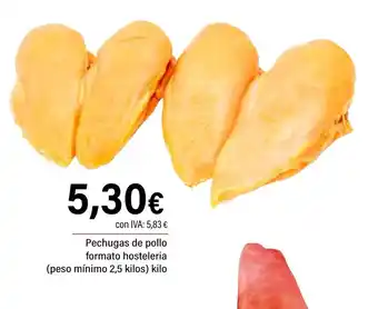 Cash Ifa Pechugas de pollo formato hosteleria oferta