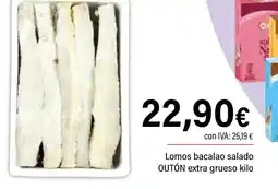 Cash Ifa OUTÓN Lomos bacalao salado extra grueso oferta