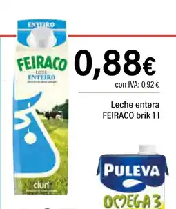 Cash Ifa FEIRACO Leche entera oferta