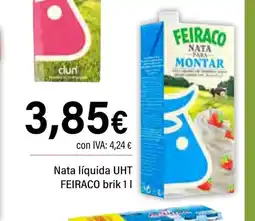 Cash Ifa FEIRACO Nata líquida oferta