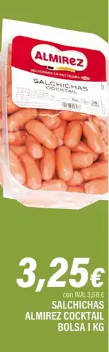 Cash Ifa Salchichas almirez cocktail oferta