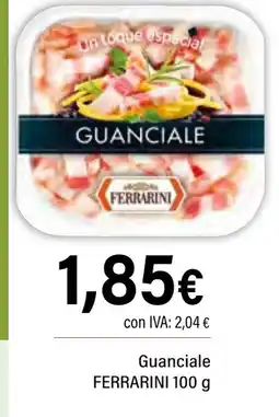 Cash Ifa FERRARINI Guanciale oferta