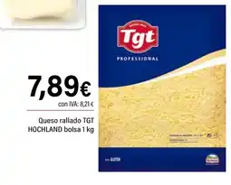 Cash Ifa TGT Queso rallado hochland bolsa oferta