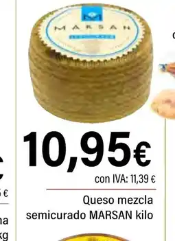 Cash Ifa MARSAN Queso mezcla semicurado oferta