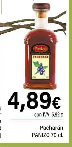 Cash Ifa PANIZO Pacharán oferta