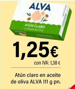 Cash Ifa ALVA Atún claro en aceite de oliva oferta