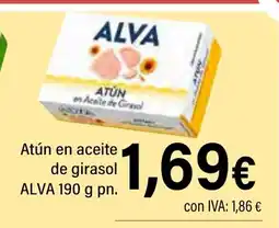 Cash Ifa ALVA Atún en aceite de girasol oferta