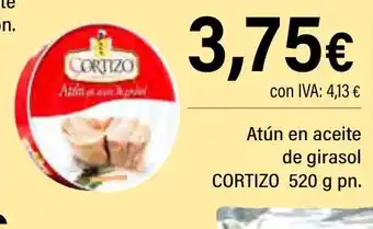 Cash Ifa CORTIZO Atún en aceite de girasol oferta