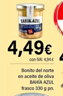 Cash Ifa BAHÍA AZUL Bonito del norte en aceite de oliva oferta