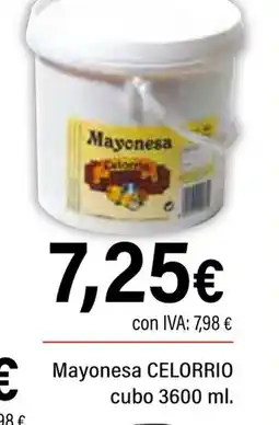 Cash Ifa CELORRIO Mayonesa cubo oferta