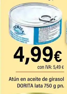 Cash Ifa DORITA Atún en aceite de girasol oferta