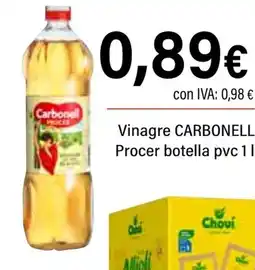Cash Ifa CARBONELL Vinagre Procer botella pvc oferta