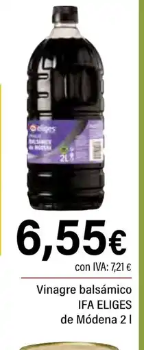 Cash Ifa IFA ELIGES Vinagre balsámico de Módena oferta