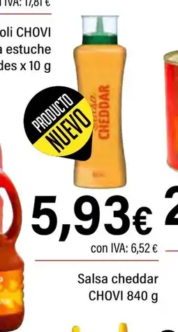 Cash Ifa CHOVI Salsa cheddar oferta