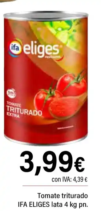 Cash Ifa IFA ELIGES Tomate triturado oferta