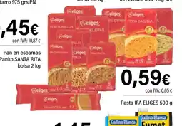 Cash Ifa IFA ELIGES Pasta oferta