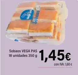 Cash Ifa VEGA PAS Sobaos 18 unidades oferta