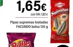 Cash Ifa FACUNDO Pipas supremas tostadas bolsa oferta