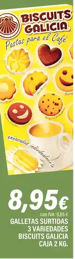 Cash Ifa Galletas surtidas 3 variedades biscuits galicia caja oferta