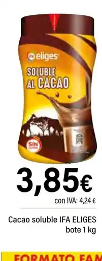 Cash Ifa IFA ELIGES Cacao soluble oferta