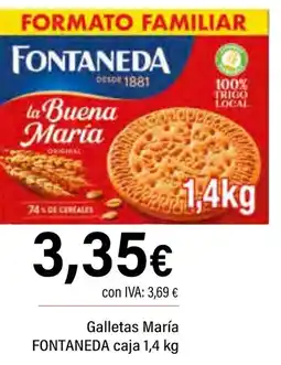 Cash Ifa FONTANEDA Galletas María oferta